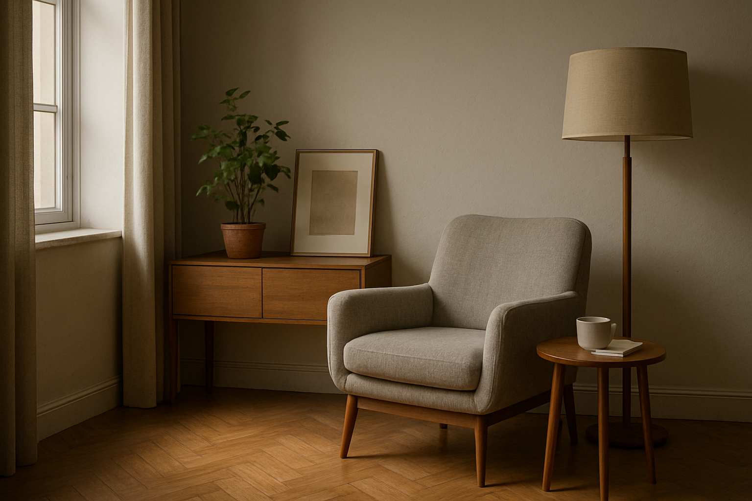 A Regra dos Terços Aplicada em Interiores com Iluminação Natural Limitada