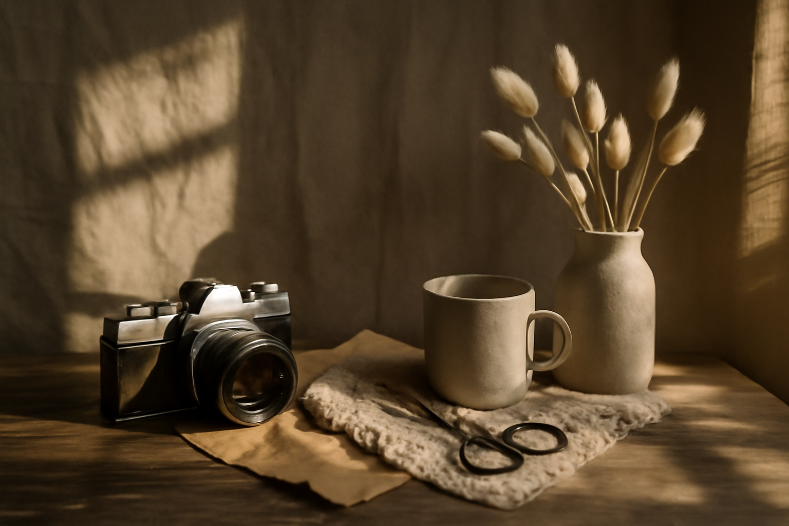 Luz, Textura e Criatividade: Projetos Visuais Sem Equipamento Profissional