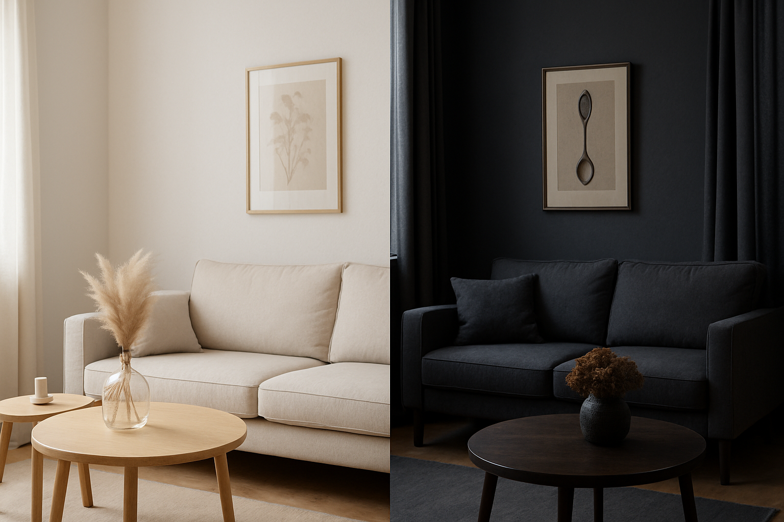 Tons Claros ou Escuros Como Escolher Estilo em Ambientes Pequenos