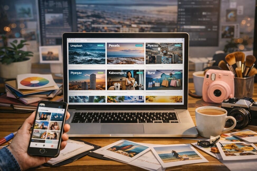 15 bancos de imagens gratuitos