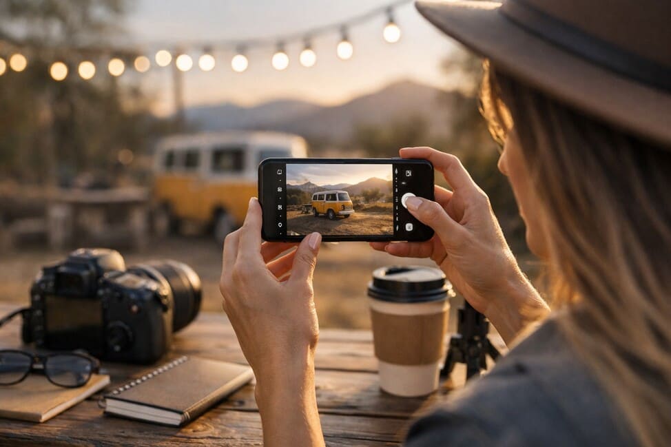 Fotos profissionais com o celular