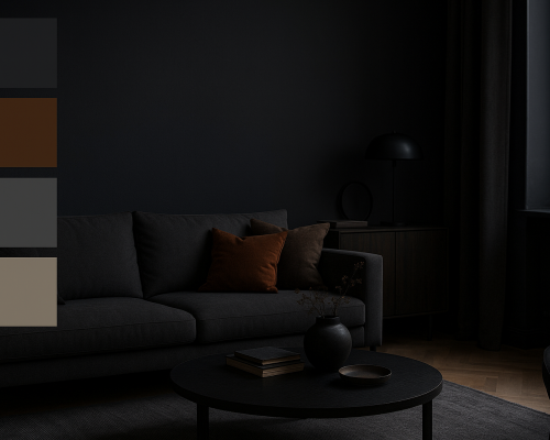 Como Definir Paleta Visual para Projetos com Ambientes Escuros