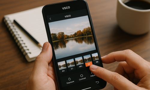 Como usar o VSCO para transformar suas fotos