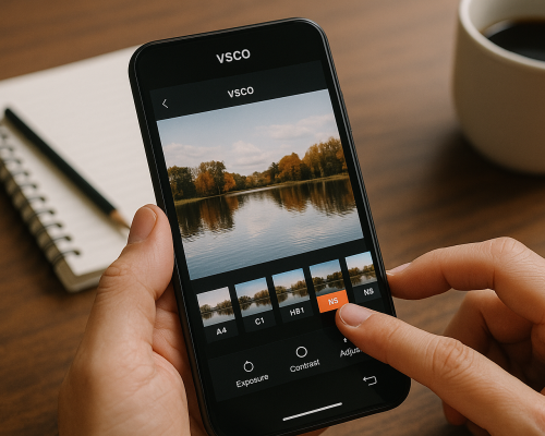 Como usar o VSCO para transformar suas fotos