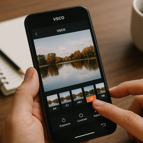 Como usar o VSCO para transformar suas fotos