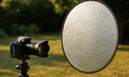 Como usar refletores para melhorar a iluminação das suas fotos