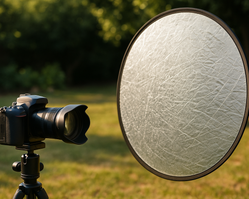 Como usar refletores para melhorar a iluminação das suas fotos