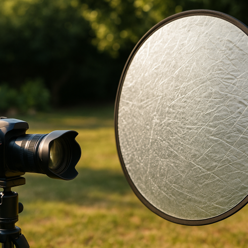 Como usar refletores para melhorar a iluminação das suas fotos