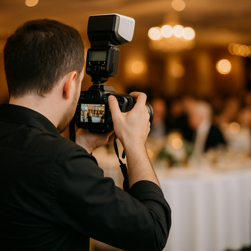 Como fotografar eventos sem erros comuns