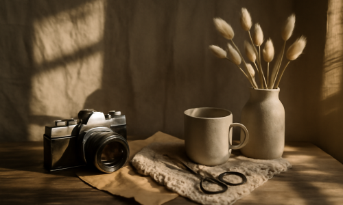Luz, Textura e Criatividade: Projetos Visuais Sem Equipamento Profissional
