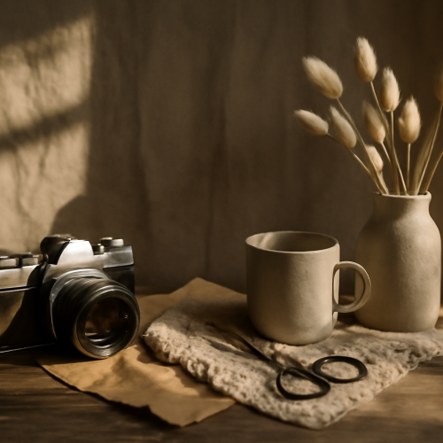 Luz, Textura e Criatividade: Projetos Visuais Sem Equipamento Profissional