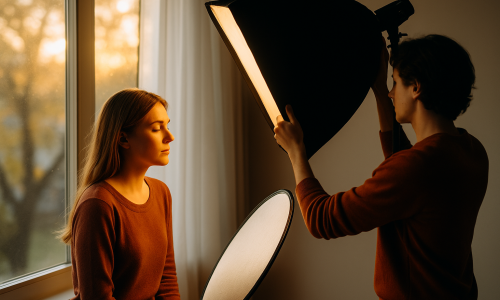 Dominando a Luz: Um Guia para Iniciantes em Iluminação em Fotografia