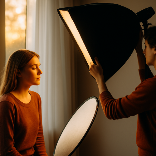 Dominando a Luz: Um Guia para Iniciantes em Iluminação em Fotografia