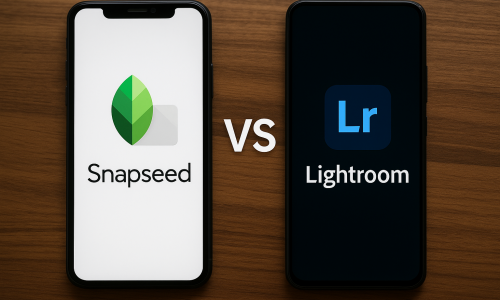 Snapseed vs Lightroom Qual é o melhor app de edição