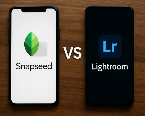Snapseed vs Lightroom Qual é o melhor app de edição