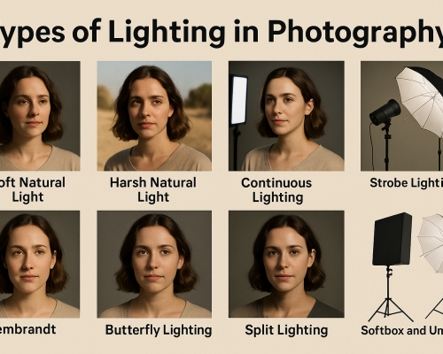 Types of Lighting in Photography Mastering the Art of Light